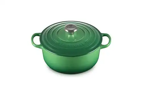 Le Creuset Signature Gusseisen-Bräter mit Deckel, Ø 20 cm, Rund