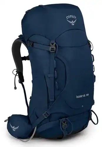 Osprey Kestrel 38 Trekkingrucksack für Herren in Loch Blue (S/M)