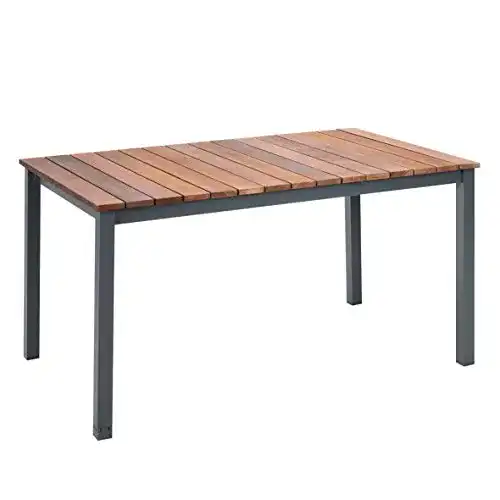 Gartentisch aus Holz Greemotion Mackay mit Niveauregulierung
