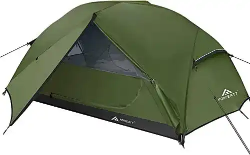 Forceatt 2-Personen-Zelt für Camping mit zwei Türen