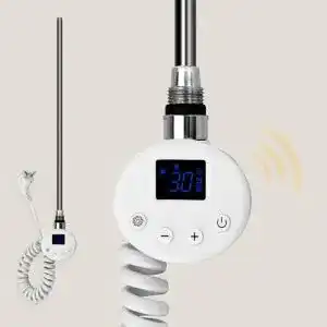 Heizstab für Badheizkörper 600W mit Thermostat und WiFi-Funktion