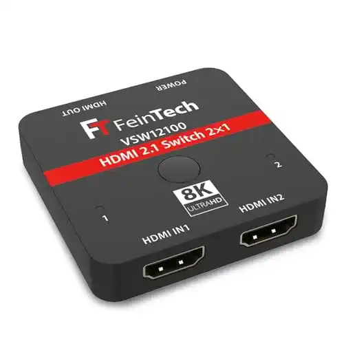 HDMI Switch FeinTech VSW12100 HDMI 2.1 2 in 1 Out 4K 120Hz 8K