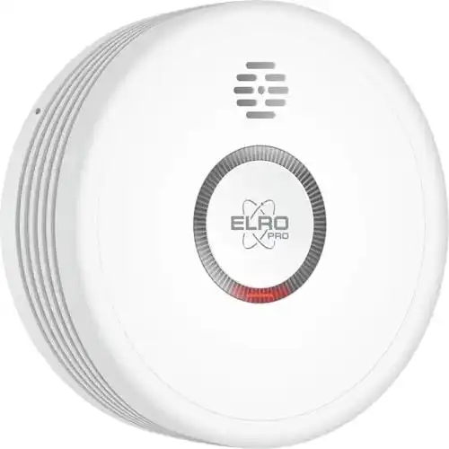 Elro PRO PS4910 Rauchmelder mit 10 Jahren Batterielaufzeit