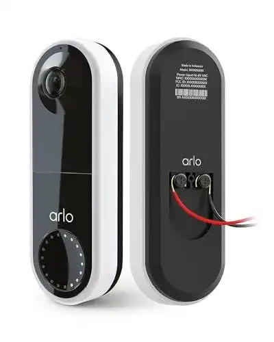 Arlo Video Doorbell Kabelgebunden mit 1080p HD-Qualität