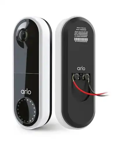 Arlo Video Doorbell Kabelgebunden mit 1080p HD-Qualität