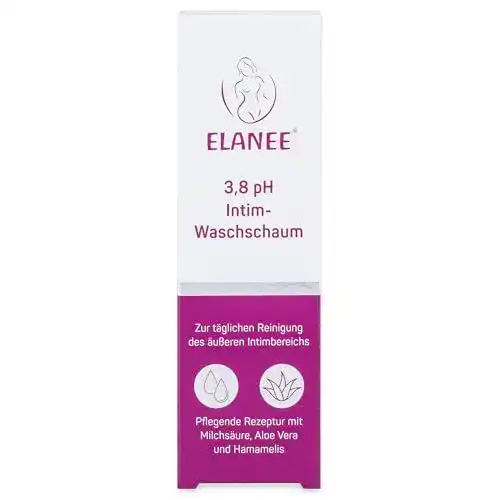 Intimwaschlotion Elanee 3,8 pH – Intim-Waschschaum mit Milchsäure