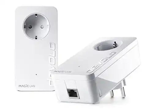 Powerline-Adapter devolo Magic 1 LAN Starter Kit für schnelles Internet