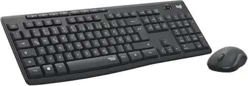 Logitech MK270 Kabelloses Tastatur und Maus Set