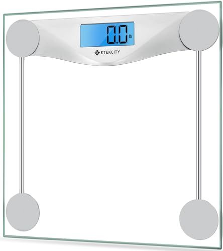 Etekcity digitale Personenwaage mit LCD-Hintergrundbeleuchtung und 180 kg Kapazität