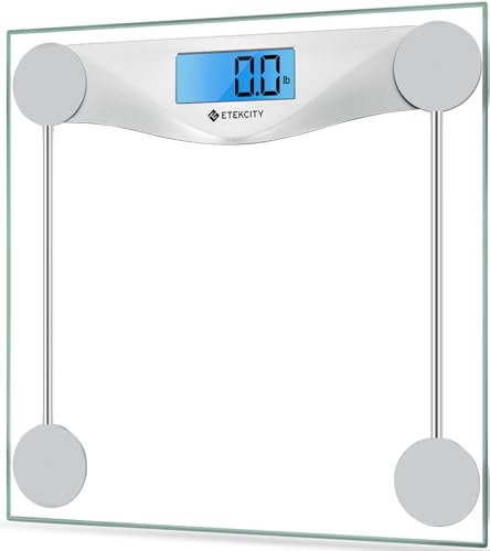 Etekcity digitale Personenwaage mit LCD-Hintergrundbeleuchtung und 180 kg Kapazität