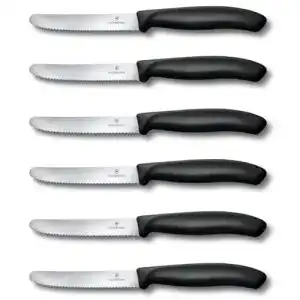 Victorinox Swiss Classic Tomatenmesser mit Wellenschliff, 11 cm