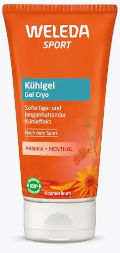 Weleda Bio Sport Arnika Kühlgel – Naturkosmetik für Körperpflege