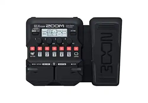 Gitarren Effektgerät Zoom G1X FOUR – Multieffekt für Gitarristen