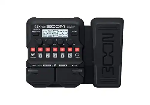 Gitarren Effektgerät Zoom G1X FOUR – Multieffekt für Gitarristen