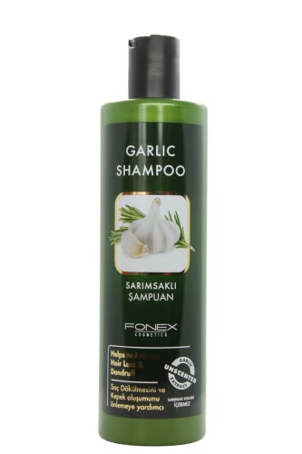 Knoblauch Shampoo Fonex 375ml für Haarpflege und Haarausfall