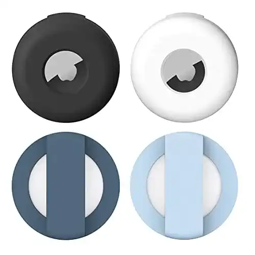 Silikon Schutzhülle für AirTag Hunde und Katzen kompatibel mit Apple AirTag