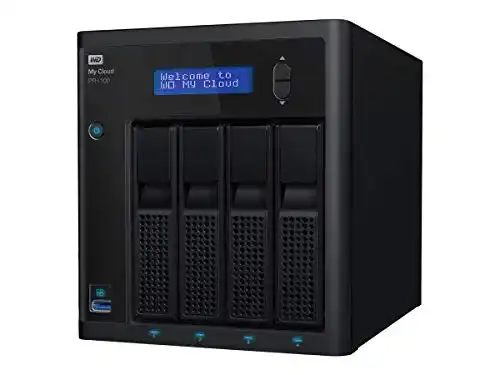 WD My Cloud Pro Series PR4100 56 TB NAS mit 4 Schächten und Quad-Core-Prozessor