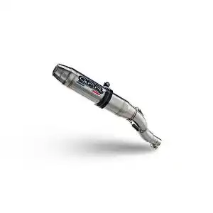 Motorrad Auspuff GPR zugelassener Deeptone Inox für Fantic Motor XMF 125