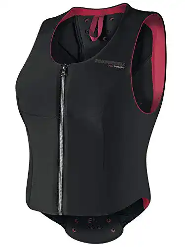 Komperdell Rückenprotektor für Damen in Schwarz/Coral