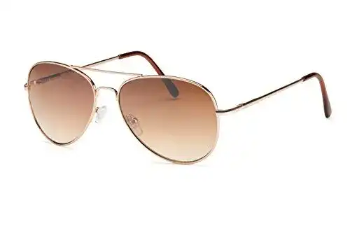 Pilotenbrille Filtral Goldene Unisex Flieger-Sonnenbrille