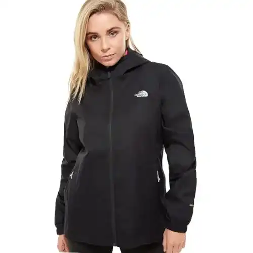 Hardshelljacke Damen The North Face Quest Jacket in Schwarz-Grau, Größe M