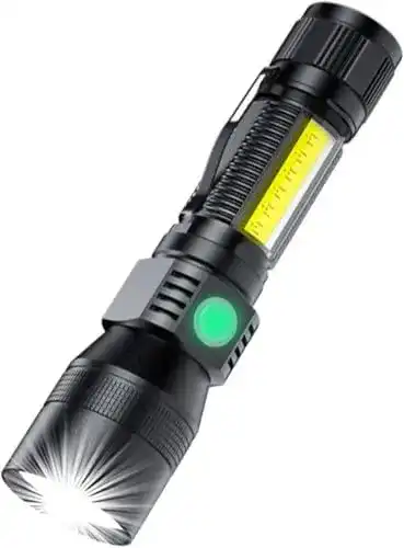 Taktische LED-Taschenlampe Banral, aufladbar und extrem hell
