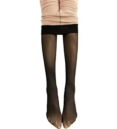 Thermo Strumpfhose für Damen mit Fleecefutter, warm und dick