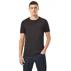 G-Star RAW Herren Basic T-Shirt im 2er-Pack in Schwarz