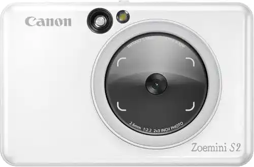 Canon Zoemini S2 Sofortbildkamera und Fotodrucker mit 10 Blatt