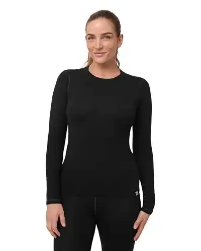 Merino Langarmshirt Damen von Danish Endurance