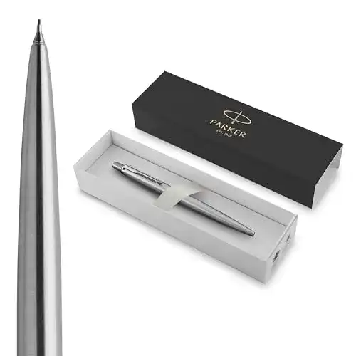 Druckbleistift Parker Jotter aus Edelstahl mit Chromzierteilen 0,5mm