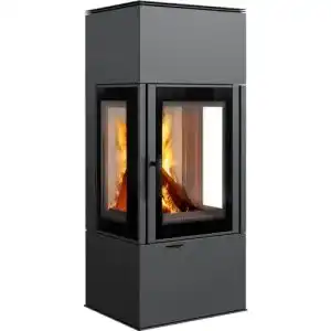 Kratki Thor View Kaminofen 8 kW mit BImSchV 2 und 83% Wirkungsgrad