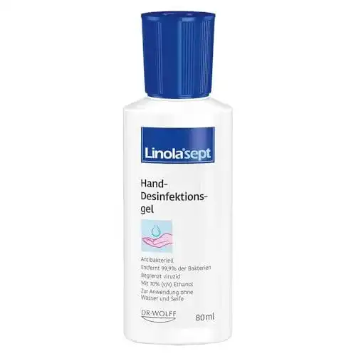 Desinfektionsgel Birsppy ButterFox LINOLA Sept für Hände, 80 ml
