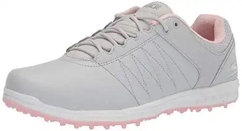 Golfschuh Damen Skechers Go Golf Pivot – Hellgrau/Rosa