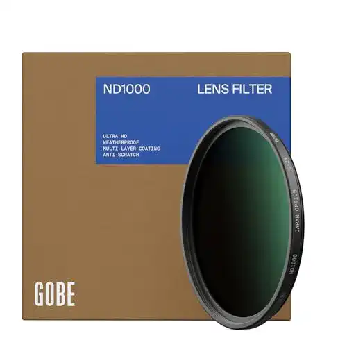 Gobe 37 mm ND-Filter ND1000 Graufilter für Langzeitbelichtung