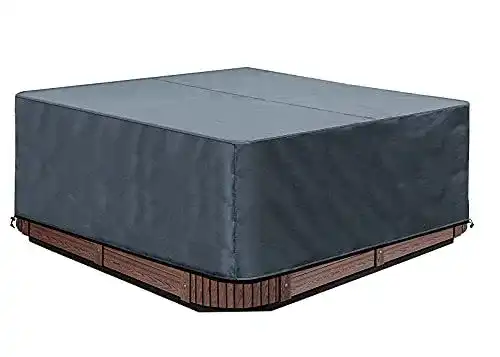 Whirlpool-Abdeckung Climecare 200x200x85cm Quadrat wasserdicht UV-Schutz