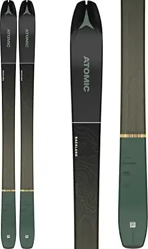 Atomic Backland 95 Tourenski für Damen und Herren in Schwarz, 185 cm
