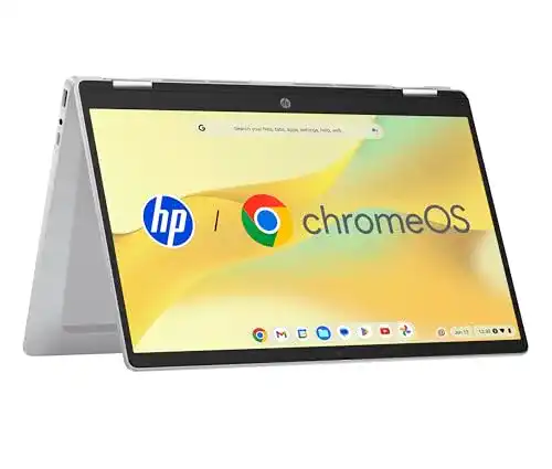 HP Chromebook x360 Laptop mit 14 Zoll Touchscreen und Intel Prozessor