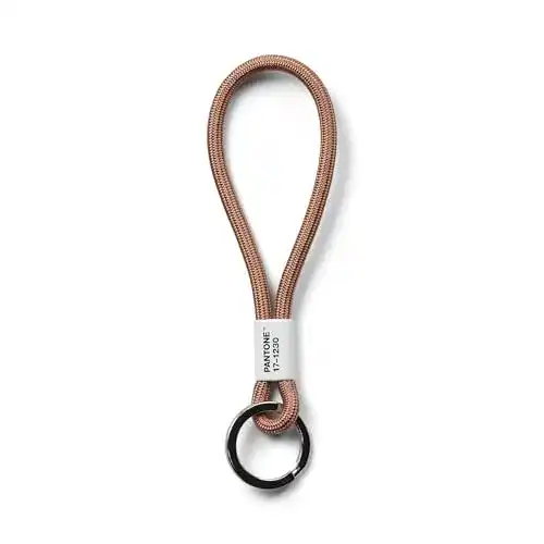 Schlüsselband Pantone Key Chain Short in Mocha Mousse 17-1230