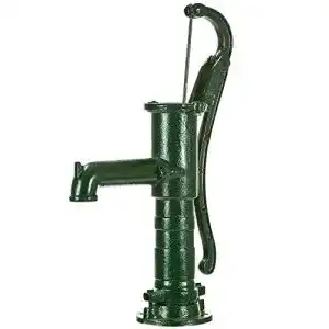 Schwengelpumpe MagicSan Nostalgie – Handpumpe mit Rundflansch