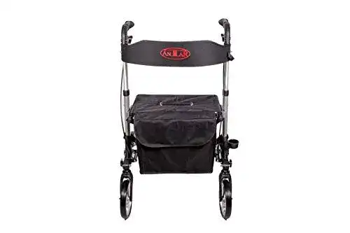 Antar Rollator AT51006 Aluminium Faltbar in Silber