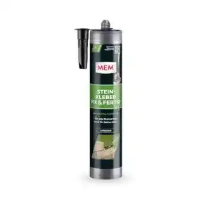 Natursteinkleber Mem Stein-Kleber Fix und Fertig mit hoher Anfangshaftung