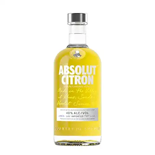 Absolut Vodka Citron 0,7 l – Erfrischender Zitronen-Wodka