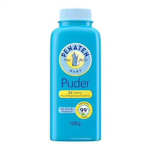 Penaten Natürliches Baby Puder mit Aloe und Vitamin E