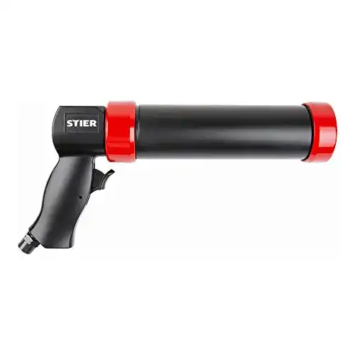 Kartuschenpistole STIER Druckluft SKP-350 mit Arbeitsdruck von 2-4 bar