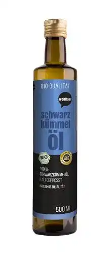 Schwarzkümmelöl für Pferde Bio 500 ml – Kaltgepresst und mild