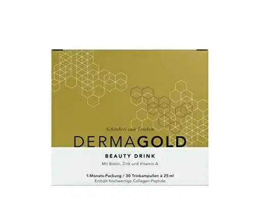 Kollagen-Trinkampullen ATRO DermaGold 30 x 25 ml für Hautpflege