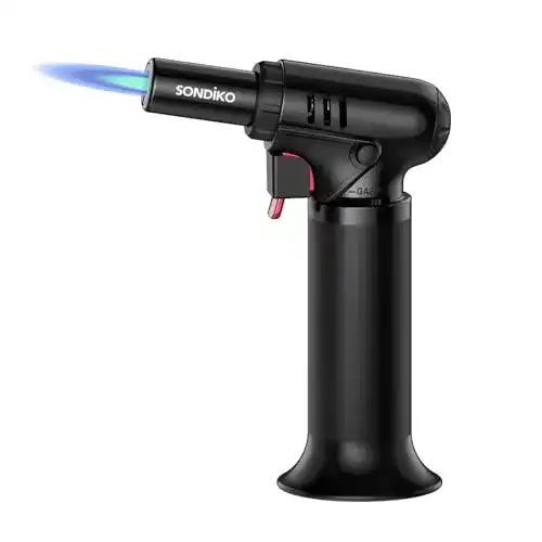 Flambierbrenner Sondiko S907 mit Tankanzeige und Sicherheitssystem