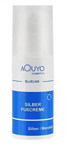 Fußcreme AQUYO Cosmetics Blueline Silber Fusscreme