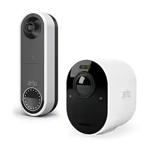 Arlo Ultra2 Zusatzkamera für die Außenüberwachung mit 4K-Qualität